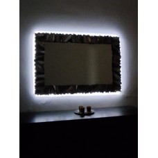 CORNICE design FERRO BATTUTO per Specchio o Foto con o senza LED . Realizzazioni Personalizzate . 850 