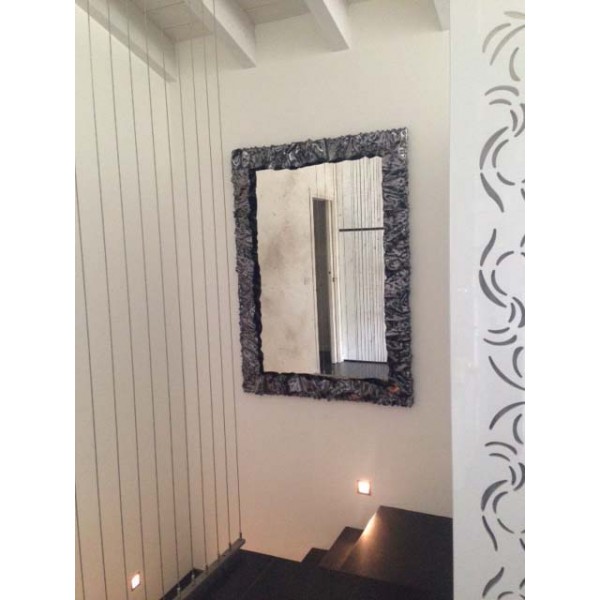 Frame design WROUGHT IRON for mirror or photos with or without LED. Personalised Executions. 850
