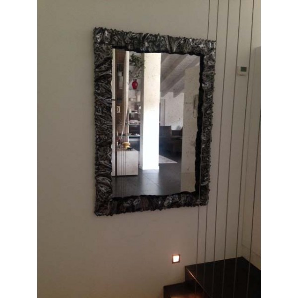 Frame design WROUGHT IRON for mirror or photos with or without LED. Personalised Executions. 850