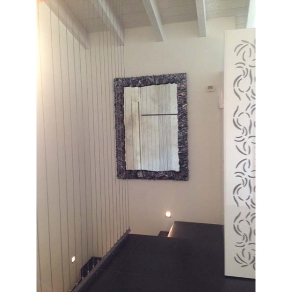 Frame design WROUGHT IRON for mirror or photos with or without LED. Personalised Executions. 850