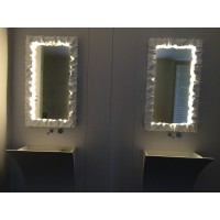 CORNICE design FERRO BATTUTO per Specchio o Foto con o senza LED . Realizzazioni Personalizzate . 850 