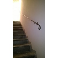 Wrought Iron Handrail. Personalised Executions. 392