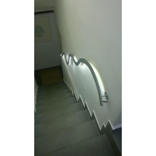 CORRIMANO in Ferro Battuto . Realizzazioni Personalizzate . 393