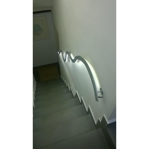 CORRIMANO in Ferro Battuto . Realizzazioni Personalizzate . 393
