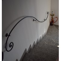Wrought Iron Handrail. Personalised Executions. 398