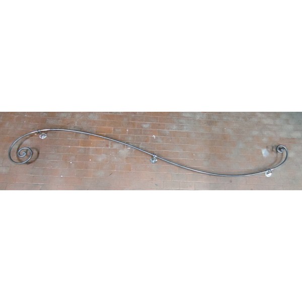 CORRIMANO in Ferro Battuto . Realizzazioni Personalizzate . 398