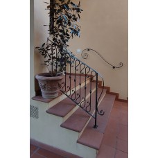 CORRIMANO in Ferro Battuto . Realizzazioni Personalizzate . 398