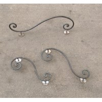 Wrought Iron Handrail. Personalised Executions. 398
