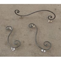 Wrought Iron Handrail. Personalised Executions. 398