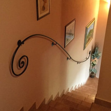 CORRIMANO in Ferro Battuto . Realizzazioni Personalizzate . 398