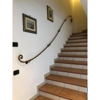 CORRIMANO in Ferro Battuto . Realizzazioni Personalizzate . 398