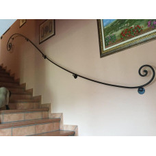 CORRIMANO in Ferro Battuto . Realizzazioni Personalizzate . 398