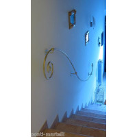 CORRIMANO in Ferro Battuto . Realizzazioni Personalizzate . 398