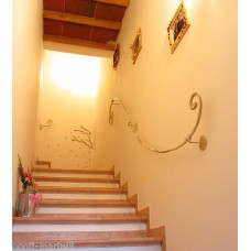 CORRIMANO in Ferro Battuto . Realizzazioni Personalizzate . 398