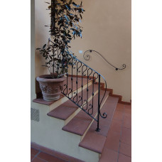 CORRIMANO in Ferro Battuto . Realizzazioni Personalizzate . 398