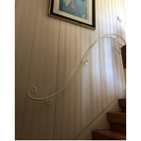 CORRIMANO in Ferro Battuto . Realizzazioni Personalizzate . 398