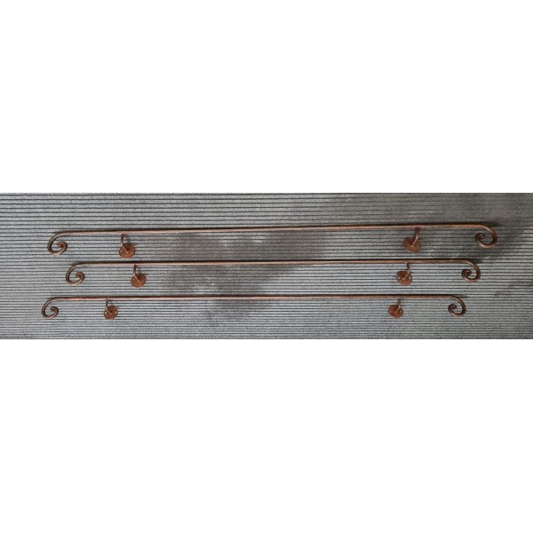 CORRIMANO in Ferro Battuto . Realizzazioni Personalizzate . 399