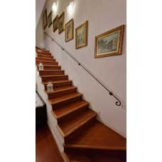 CORRIMANO in Ferro Battuto . Realizzazioni Personalizzate . 399 .
