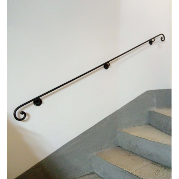 CORRIMANO in Ferro Battuto . Realizzazioni Personalizzate . 399
