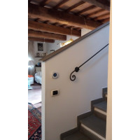 CORRIMANO in Ferro Battuto . Realizzazioni Personalizzate . 399