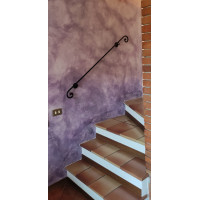 CORRIMANO in Ferro Battuto . Realizzazioni Personalizzate . 399
