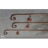 CORRIMANO in Ferro Battuto . Realizzazioni Personalizzate . 399