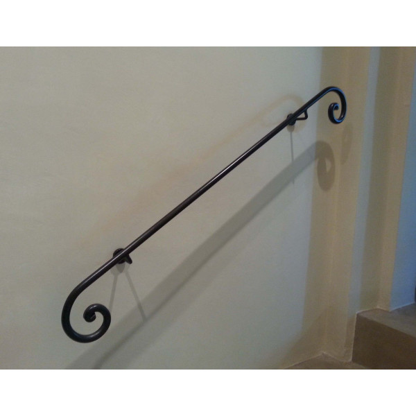 CORRIMANO in Ferro Battuto . Realizzazioni Personalizzate . 399