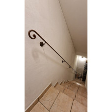 CORRIMANO in Ferro Battuto . Realizzazioni Personalizzate . 399