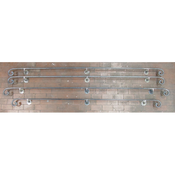 CORRIMANO in Ferro Battuto . Realizzazioni Personalizzate . 399