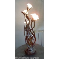 Wrought Iron Table Lamp. Personalised Executions. 497