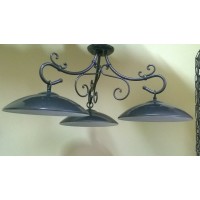 Wrought Iron Chandelier. Personalised Executions. with STANDARD or SMART lighting . 1058
