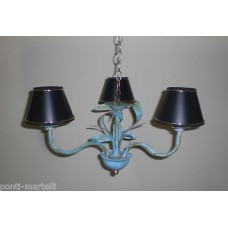 LAMPADARIO in Ferro Battuto . Realizzazioni Personalizzate . 238