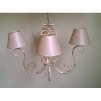 LAMPADARIO in Ferro Battuto . Realizzazioni Personalizzate . 245