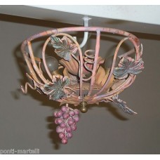 Wrought Iron Chandelier. Personalised Executions. 250
