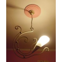 LAMPADARIO in Ferro Battuto . Realizzazioni Personalizzate . 258