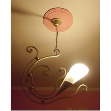 LAMPADARIO in Ferro Battuto . Realizzazioni Personalizzate . 258