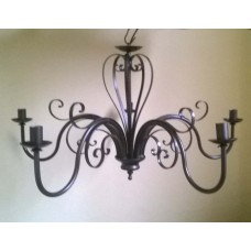 Wrought Iron Chandelier. Personalised Executions. 260