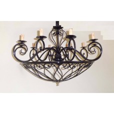 Wrought Iron Chandelier. Personalised Executions. 264