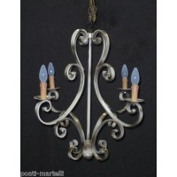 Wrought Iron Chandelier. Personalised Executions. 266