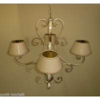LAMPADARIO in Ferro Battuto . Realizzazioni Personalizzate . 266