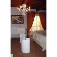 LAMPADARIO in Ferro Battuto . Realizzazioni Personalizzate . 270