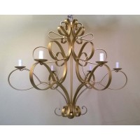 Wrought Iron Chandelier. Personalised Executions. 270