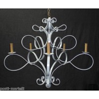 Wrought Iron Chandelier. Personalised Executions. 270
