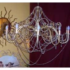 Wrought Iron Chandelier. Personalised Executions.  278