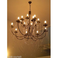 Wrought Iron Chandelier. Personalised Executions.  281