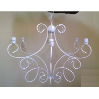 Wrought Iron Chandelier. Personalised Executions.  328