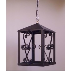 Wrought Iron Chandelier. Size approx. 30 x 40 cm . Iron Color .SMART lighting . compatible with iOS and Android. works with Amazon Alexa, Google Home, Ifttt. light lamp INTELLIGENT HOME AUTOMATION WIFI.  333