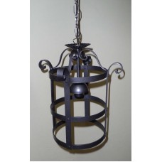 Wrought Iron Chandelier. Size approx. 35 x 40 cm . Iron Color . 336