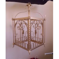 Wrought Iron Chandelier. Personalised Executions. 376
