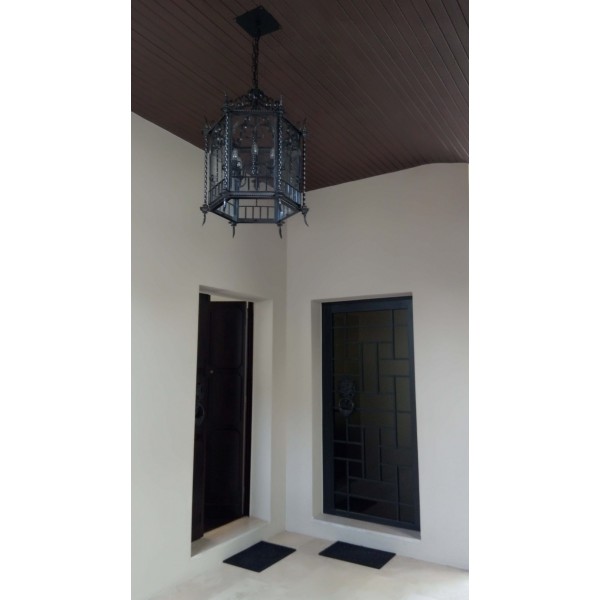 Wrought Iron Chandelier. Customize Realisations. 377